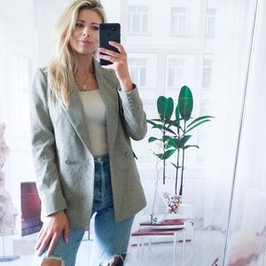 NWOT House Of Harlow 1960 Plaid Blazer